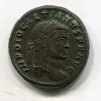 Diocleziano (284-305 d.C.): follis "GENIO POPVLI ROMANI" zecca di Aquileia 10,21g (RIC,VI#23a)