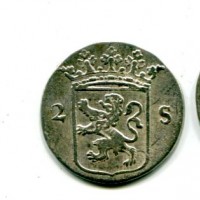 Olanda, Utrecht: 2 stuivers 1787 (KM#112)