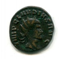 Claudio II (268-270 d.C.): antoniniano "VIRTVS AVG" 3,01g (RIC,V,I#111)