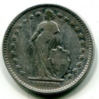 Svizzera, Confederazione: 2 franchi 1894
