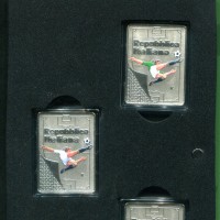 Italia 2022: 5 euro "Panini" trittico, le tre monete in una sola confezione
