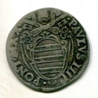 Roma, Paolo IV (1555-1559): giulio (Muntoni#18), gr.2,78