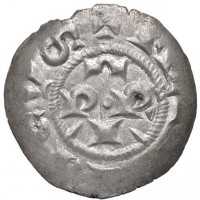 Brescia, Comune (1254-1337): denaro scodellato (CNI#1/8; MIR#108), grammi 0.65, ottima qualità e lucentezza