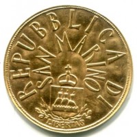 San Marino: 5 scudi 1983 (KM#158), grammi 10
