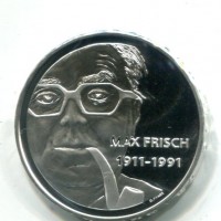 Svizzera, Confederazione: 20 franchi 2011 "Max Frisch"