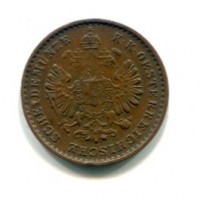 Milano, Francesco Giuseppe (1848-1866): 1/2 soldo 1858 (Gigante#122)