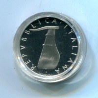 Repubblica Italiana (dal 1946): 5 lire 1995 "Delfino", da confezione zecca
