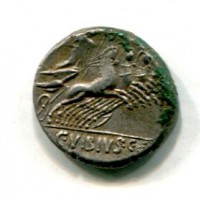 Vibia, C. Vibius C. F. Pansa (90 a.C.): denario 4,18g (RRC #342/5)