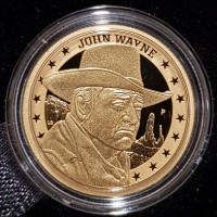 Tuvalu: 25 dollari 2020 "John Wayne", 1/4 di oz in confezione ufficiale, tiratura di soli 1000 pz
