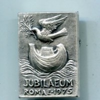 Roma 1975: spilla "Jubilaeum Romae 1975"