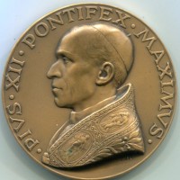 Pio XII (1939-1958): medaglia 1958
