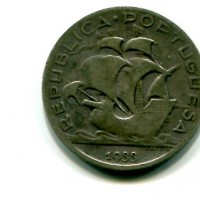 Portogallo, Repubblica (dal 1910): 5 escudos 1933 (KM#581)