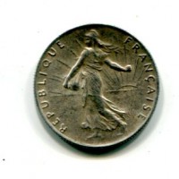 Francia, Terza Repubblica (1871-1940): 50 centesimi 1918 (Gadoury#420)
