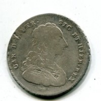 Napoli, Carlo di Borbone (1734-1759): 1/2 piastra 1753 (Gigante#40)