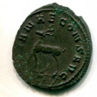 Gallieno (253-268 d.C.): antoniniano "DIANAE CONS AVG" 3,12g (RIC V #180)