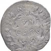 Urbino, Francesco Maria II (1574-1624): grosso di modulo largo, variante con caratteri grandi (Cavicchi#219), grammi 2.00