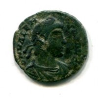 Valente (364-378 d.C.): Aes III "SECVRITAS REIPVBLICAE" zecca di Eraclea 2,21g (RIC IX#5b)