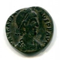 Graziano (367-383 d.C.): Aes II "REPARATIO REIPVB" zecca non rilevabile 5,42g (RIC IX# / )