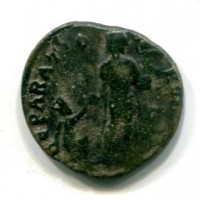 Graziano (367-383 d.C.): Aes II "REPARATIO REIPVB" zecca non rilevabile 5,42g (RIC IX# / )