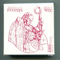Vaticano, Giovanni Paolo II (1978-2005): 2000 lire 2001-XXIII "Dialogo tra le culture" (Gigante#347), in confezione originale