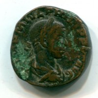 Filippo II (247-249 d.C.): sesterzio "PAX AETERNA" 20,90g (RIC,IV#268a)