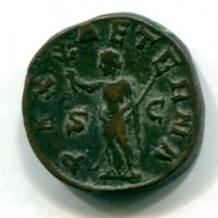 Filippo II (247-249 d.C.): sesterzio "PAX AETERNA" 20,90g (RIC,IV#268a)