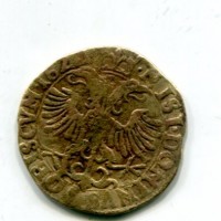 Maccagno, Giacomo III Mandelli (1618-1645): ducato 1622: D/ MONE.AVRE CO II.MA 1622; R/ .NISI.DOMINVS VOBISCVM.1622 (Gianazza# --variante non censita della numero 8 a pagg 108-109). Ad oggi unica !