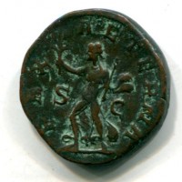Filippo I (244-249 d.C.): sesterzio "PAX AETERNA" 21,74g (RIC IV #185a)