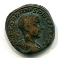 Gordiano III (238-244 d.C.): sesterzio "SECVRITAS AVG" 13,35g (RIC IV #311a)