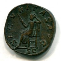 Gordiano III (238-244 d.C.): sesterzio "SECVRITAS AVG" 13,35g (RIC IV #311a)