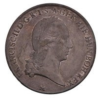 Milano, Francesco II (1792-1800): crocione 1793 (Gigante#10), metallo lucente al R/