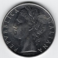 Repubblica Italiana (dal 1946): 100 lire 1960 "Minerva" (Gigante#97)
