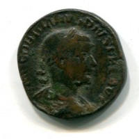 Gordiano III (238-244 d.C.): sesterzio "PAX AETERNA" 16,28g (RIC IV #319a)