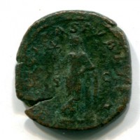 Giulia Mamea (+235 d.C.): sesterzio "FELICITAS PVBLICA" 18,87g (RIC IV #676)