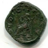 Otacilia Severa (244-249 d.C.): sesterzio "PVDICITIA AVG" 20,13g (RIC IV #209a) graffi