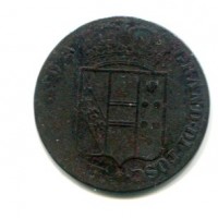 Firenze, Leopoldo II (1824-1859): 3 quattrini 1853 (Gigante#91)
