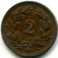 Svizzera, Confederazione: 2 rappen 1903
