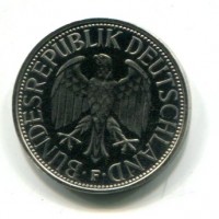 Germania, Rep. Federale (dal 1949): 1 marco 1973-F (KM#110)