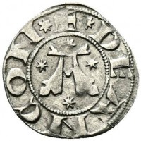Ancona, Repubblica (sec. XIII-XIV): bolognino (Biaggi#38), grammi 1.01, mm 18.6