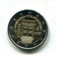 Spagna 2020: 2 euro commemorativo "Aragon"