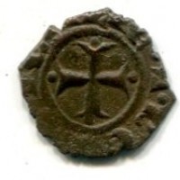 Manfredonia, Manfredi (1258-1266): denaro (MIR#482)
