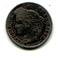 Francia, Seconda Repubblica (1848-1852): 20 cent. 1860-A (Gadoury#303)
