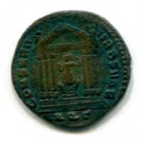 Massenzio (306-312 d.C.): follis "CONSERV VRB SVAE" zecca di Aquileia 4,58g (RIC VI#116)
