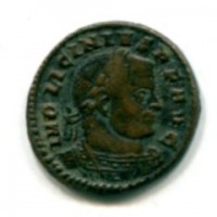 Licinio (307-324 d.C.): follis "SOLI INVICTO COMITI" zecca di Roma 3,36g (RIC VII#4)