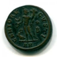 Massimino II Daia (305-313 d.C.): follis "GENIO AVGVSTI" zecca di Antiochia 5,68g (RIC VI#161)