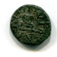 Augusto (27 a.C.-14 d.C.): quadrante "C NAEVIVS CAPELLA" 2,73g (RIC I#466)