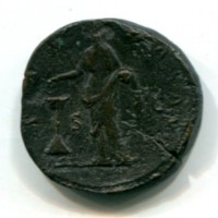 Faustina I (138-147 d.C.): sesterzio "PIETAS AVG" 22,44g (RIC III#1146)
