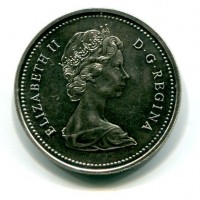 Canada, Elisabetta II (1952-2022): 1 dollaro 1975 "Calgary" (KM#97), segnetti