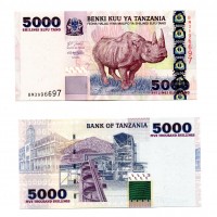 Tanzania: 5000 shilingi 2003 (Pick#38)