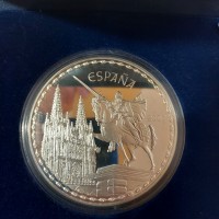 Spagna 2007: 50 euro "Cantar de mio Cid", in confezione originale, grammi 168,75 !